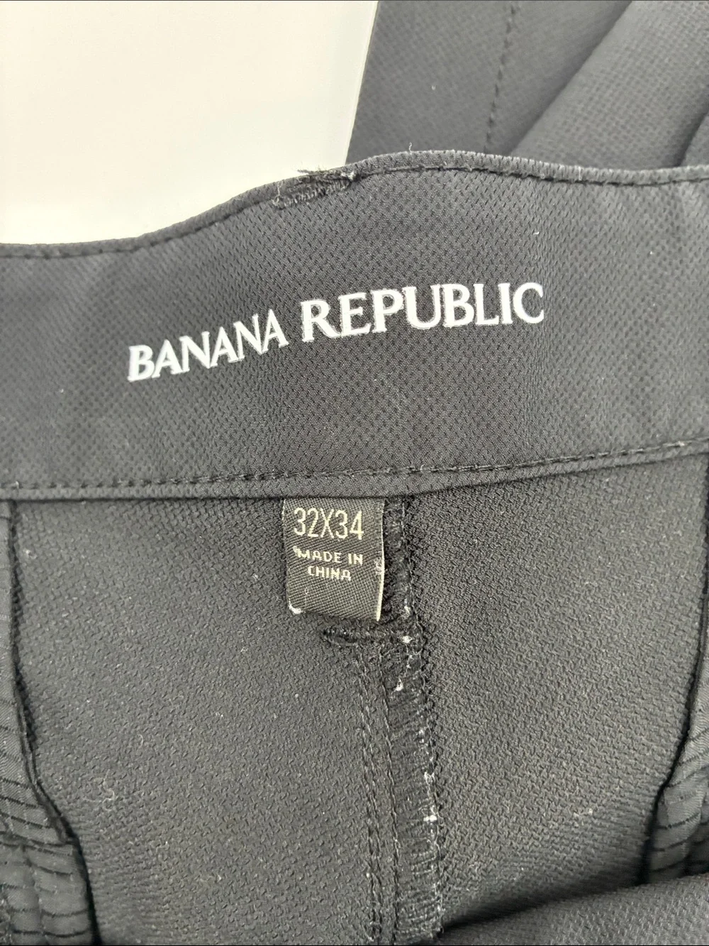 Banana Republic Men’s Black Chinos